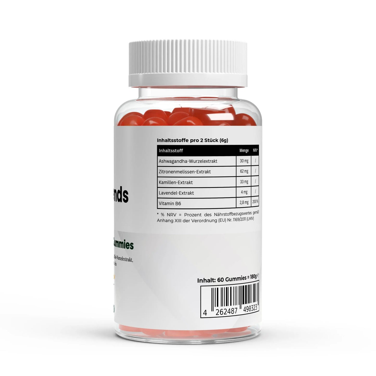 Ashwagandha + Vitamin B6 Gummies - 60 Stk. ChanceToBrand
