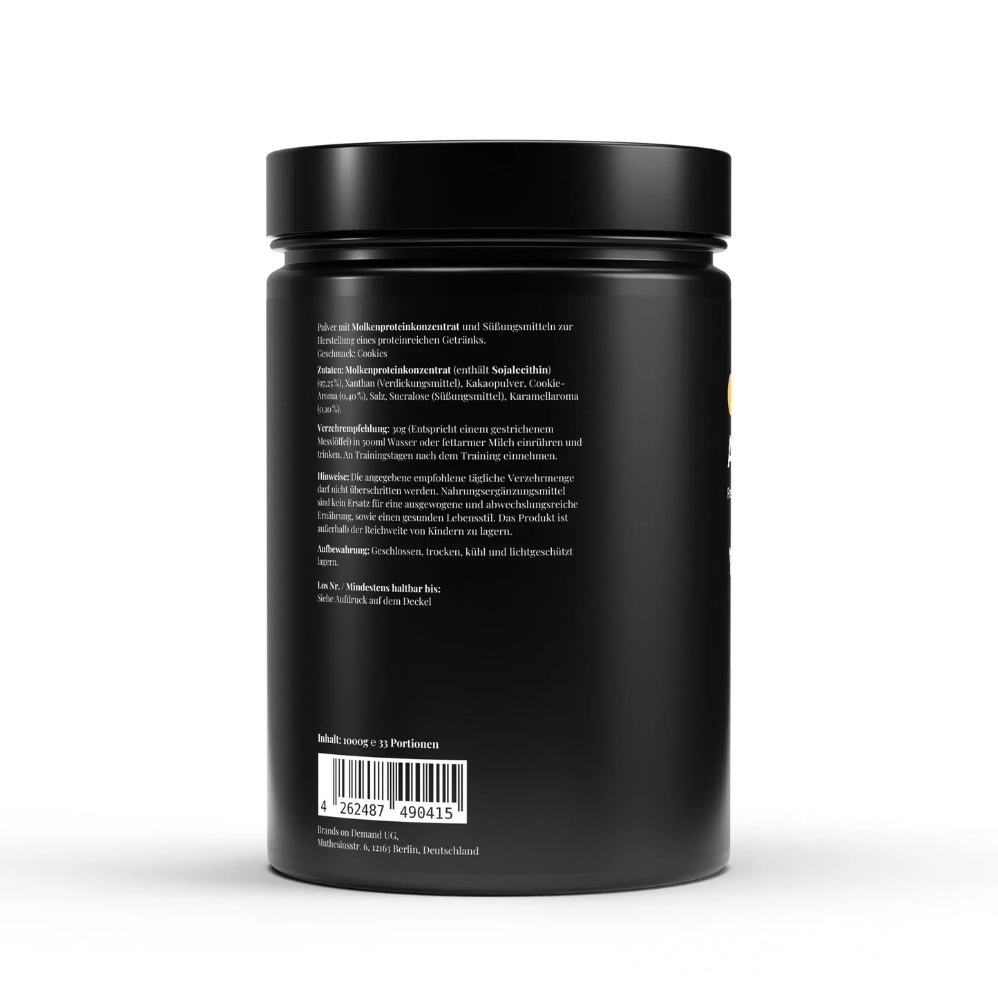 Whey Protein Cookies - 1.000g ChanceToBrand