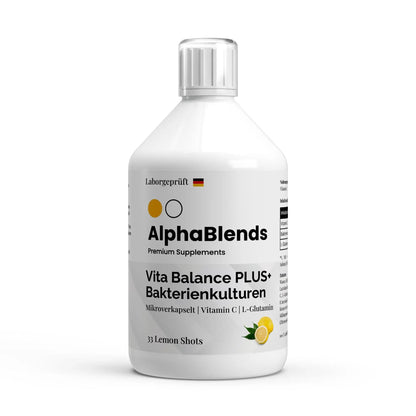 Vita Balance PLUS+ Probiotika-Mix - Mikrokapsel - Zitrone - 500ml ChanceToBrand