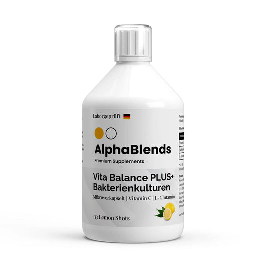 Vita Balance PLUS+ Probiotika-Mix - Mikrokapsel - Zitrone - 500ml ChanceToBrand