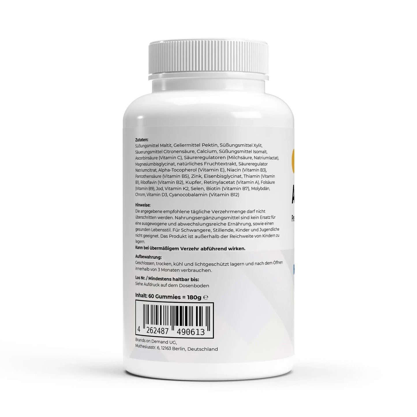 Premium Multivitamin + Mineral Gummies - 60 Stk. ChanceToBrand