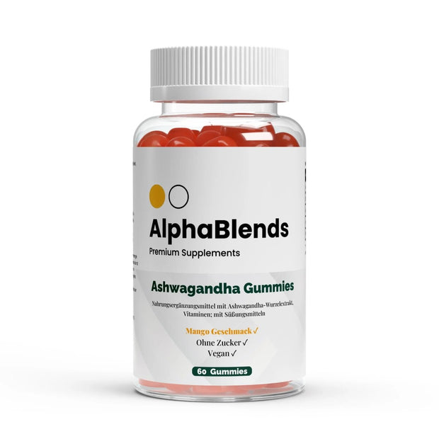 Ashwagandha + Vitamin B6 Gummies - 60 Stk. - AlphaBlends