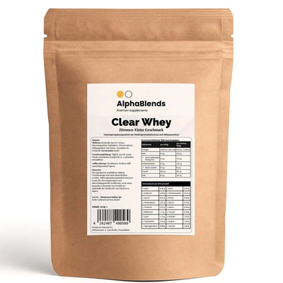 Clear Whey Protein Eistee Zitrone - 500g - AlphaBlends