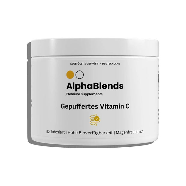 Gepuffertes Vitamin C 500mg - 360 Kapseln - AlphaBlends