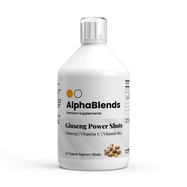Ginseng Power Plus+ - 50 Shots - 500ml - AlphaBlendsProduktChanceToBrandAlphaBlends#original_value#500ml