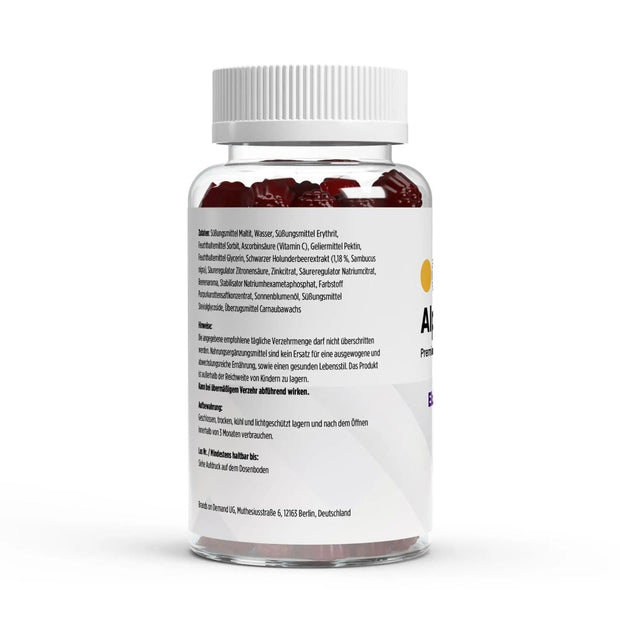 Holunderbeere Vitamin C Zink Gummies