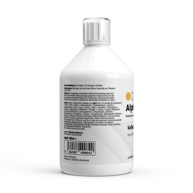 Kollagen Night Plus+ Shots - 500ml - AlphaBlendsProduktChanceToBrandAlphaBlends#original_value#500ml