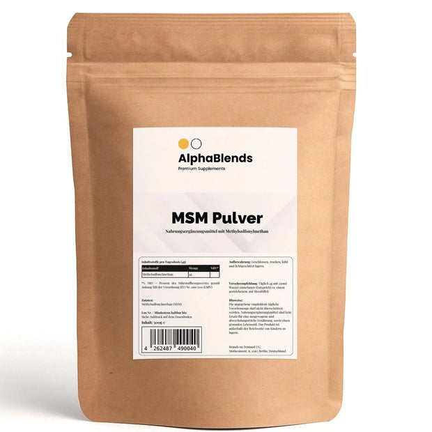 MSM Pulver - 500g - AlphaBlends