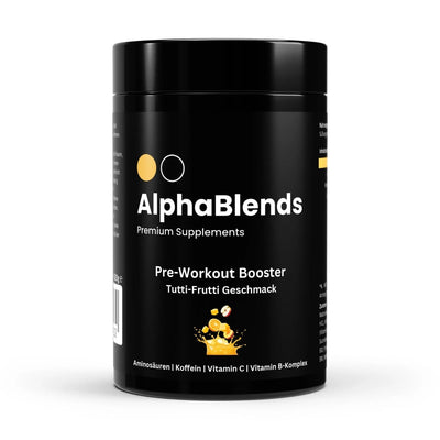 Pre - Workout Booster Tutti Frutti – 520 g - AlphaBlends