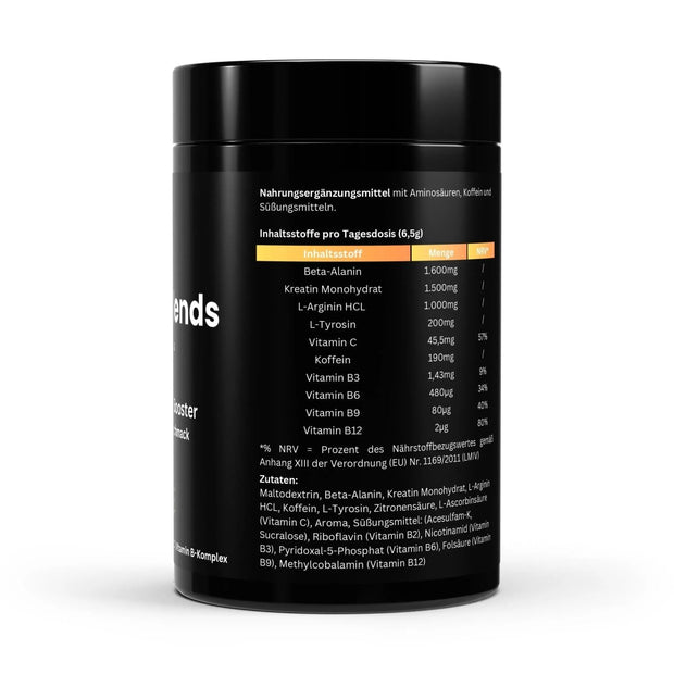 Pre - Workout Booster Tutti Frutti – 520 g - AlphaBlends