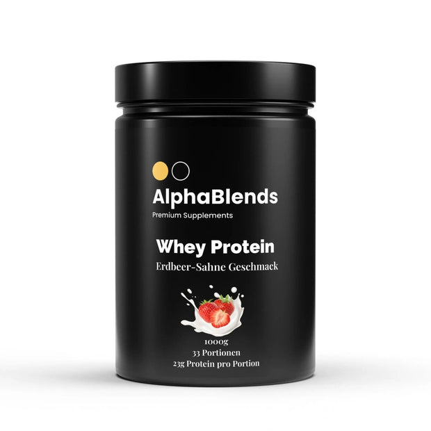 Whey Protein Erdbeere - 1.000g - AlphaBlends