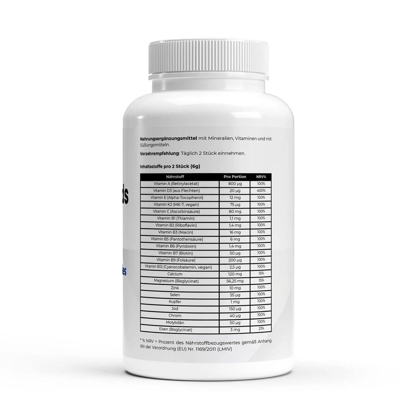 Premium Multivitamin + Mineral Gummies - 60 Stk. ChanceToBrand