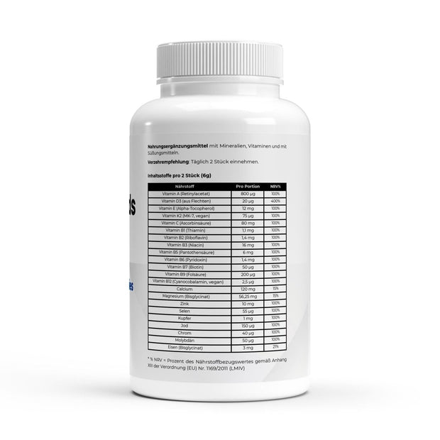 Multivitamin Mineral Gummies 60 Stück